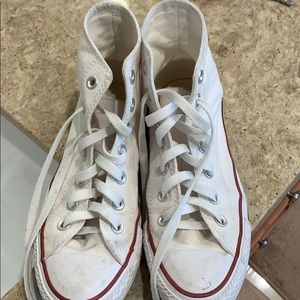 White High Top Converse